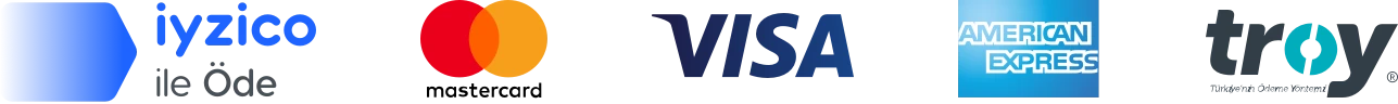 iyzico ile öde, Visa, Mastercard